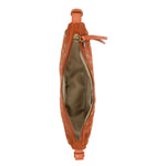 The Sak Tess Shoulder Bag - Leather - Persimmon Suede Gold Stud