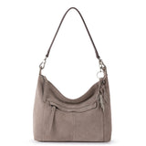 The Sak Alameda Hobo - Leather - Mushroom Suede Block