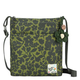 Sakroots Banyan Basic Crossbody - EcoTwill - Olive Shadow Floral