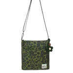 Sakroots Banyan Basic Crossbody - EcoTwill - Olive Shadow Floral