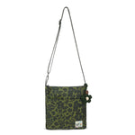 Sakroots Banyan Basic Crossbody - EcoTwill - Olive Shadow Floral