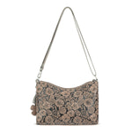 Sakroots Lumi Crossbody - EcoTwill - Mushroom In Bloom Embossed