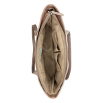 Sakroots Banyan Shoulder Tote - EcoTwill - Mushroom In Bloom Embossed