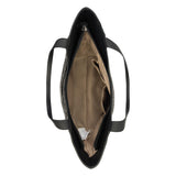 Sakroots Roma Large Tote - Vegan Leather - Black Floral Embossed