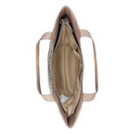 Sakroots Roma Large Tote - Vegan Leather - Mushroom In Bloom Embossed