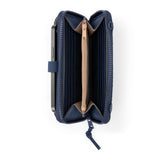Sakroots Smartphone Wallet - EcoTwill - Navy Flower Blossom Quilted