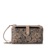 Sakroots Smartphone Wallet - EcoTwill - Mushroom In Bloom Embossed