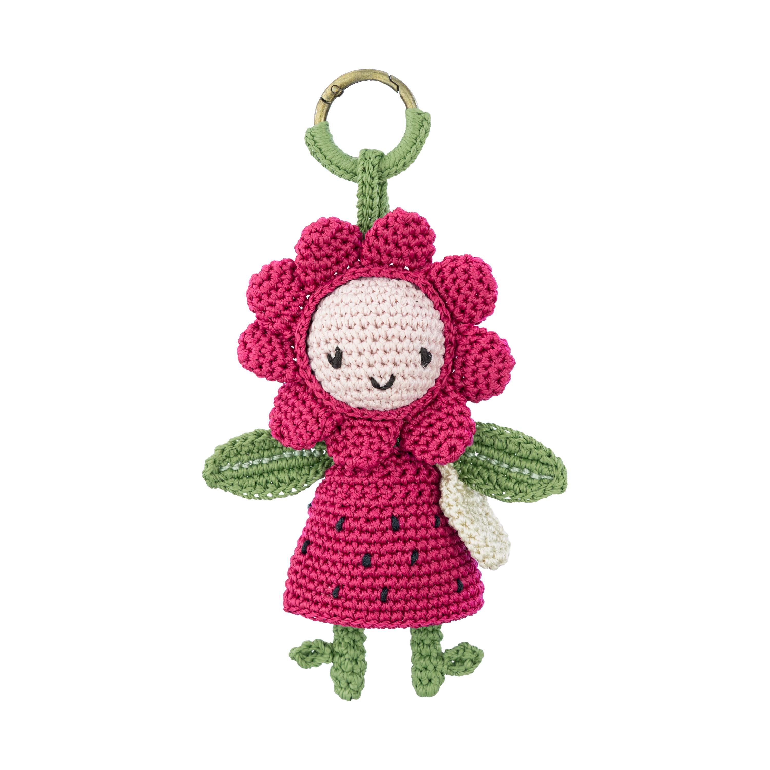 The Sak Sunbudz Sunflower Dangle - Hand Crochet - Berry Boo