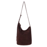 The Sak Tess Bucket - Leather - Mahogany Suede Belt