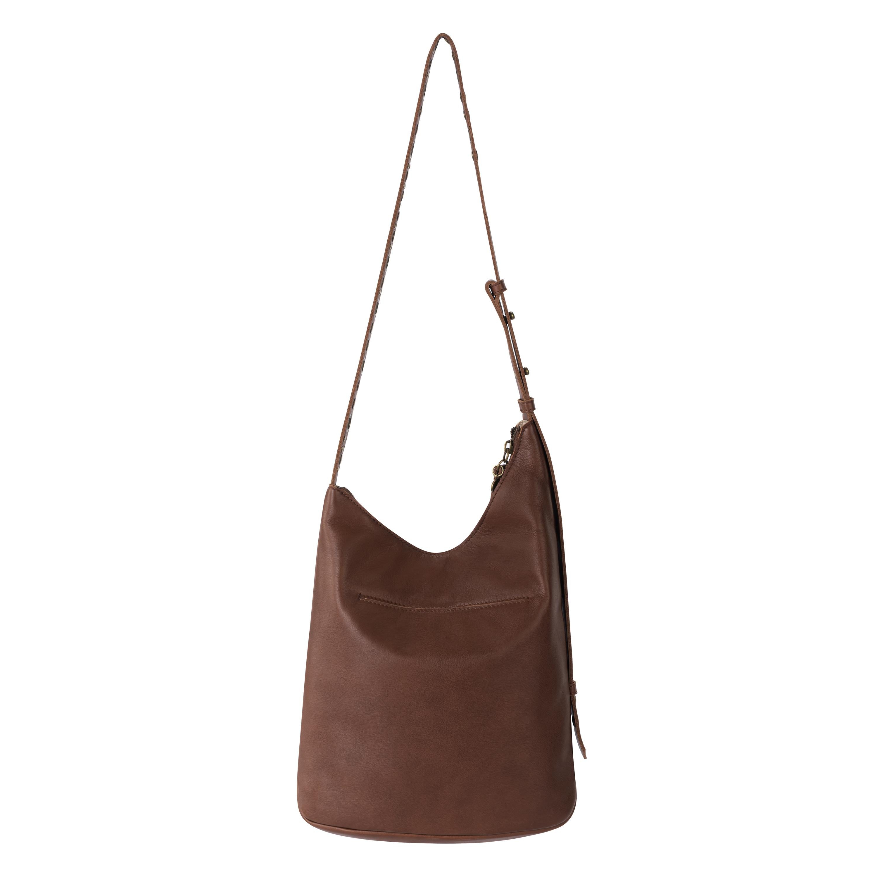 The Sak Tess Bucket - Leather - Whiskey Belt