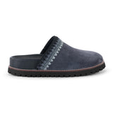 The Sak Bolinas Lug Sole Clog - Leather - Storm Grey Suede Seminyak