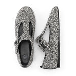 The Sak Leland T Strap Ballet Flat - Hand Crochet - Moonlight Static