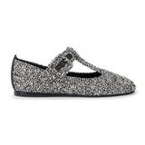 The Sak Leland T Strap Ballet Flat - Hand Crochet - Moonlight Static
