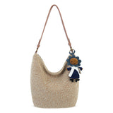 The Sak Sunbudz Sunflower Dangle - Hand Crochet - Butternut