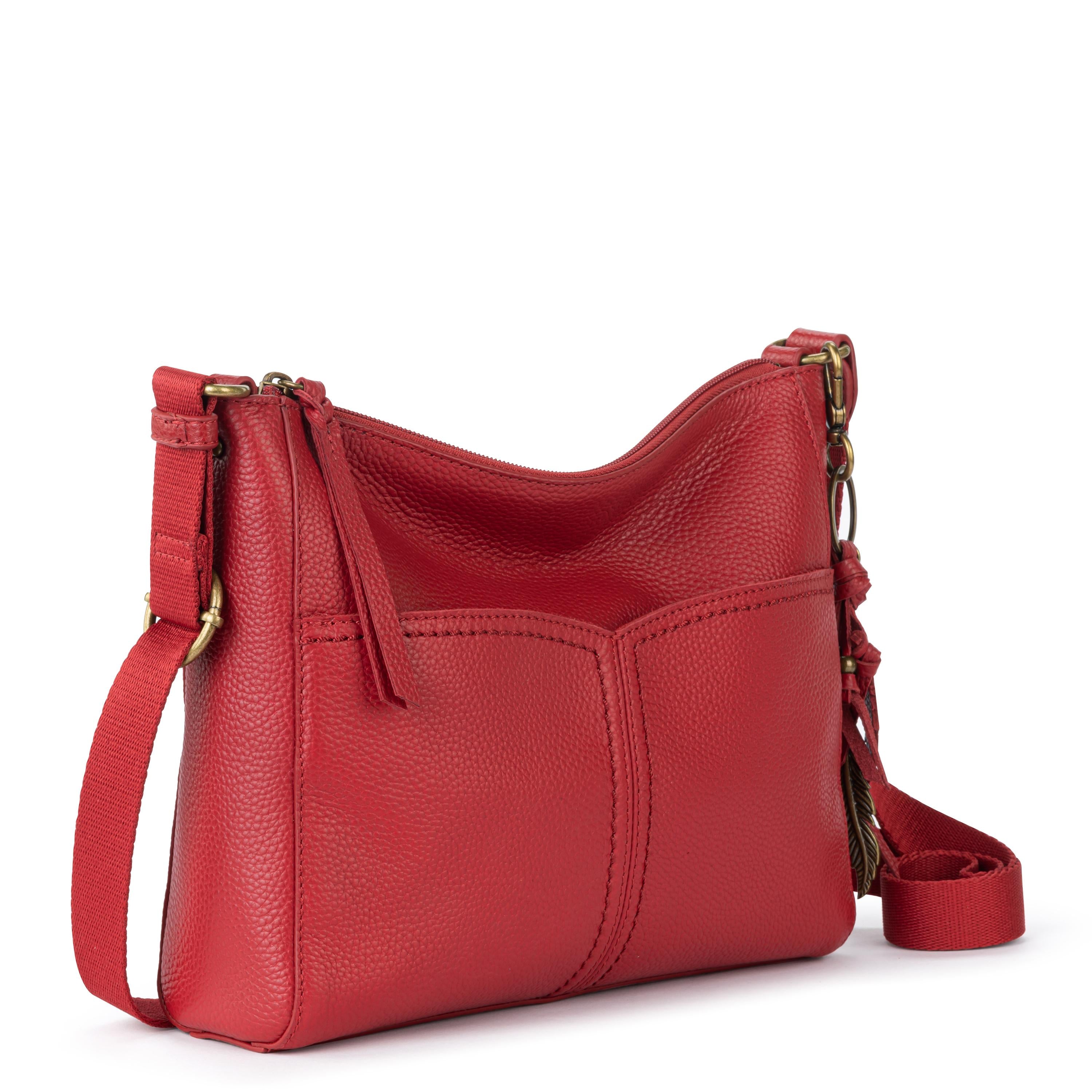 The Sak Alameda Crossbody - Leather - Scarlet
