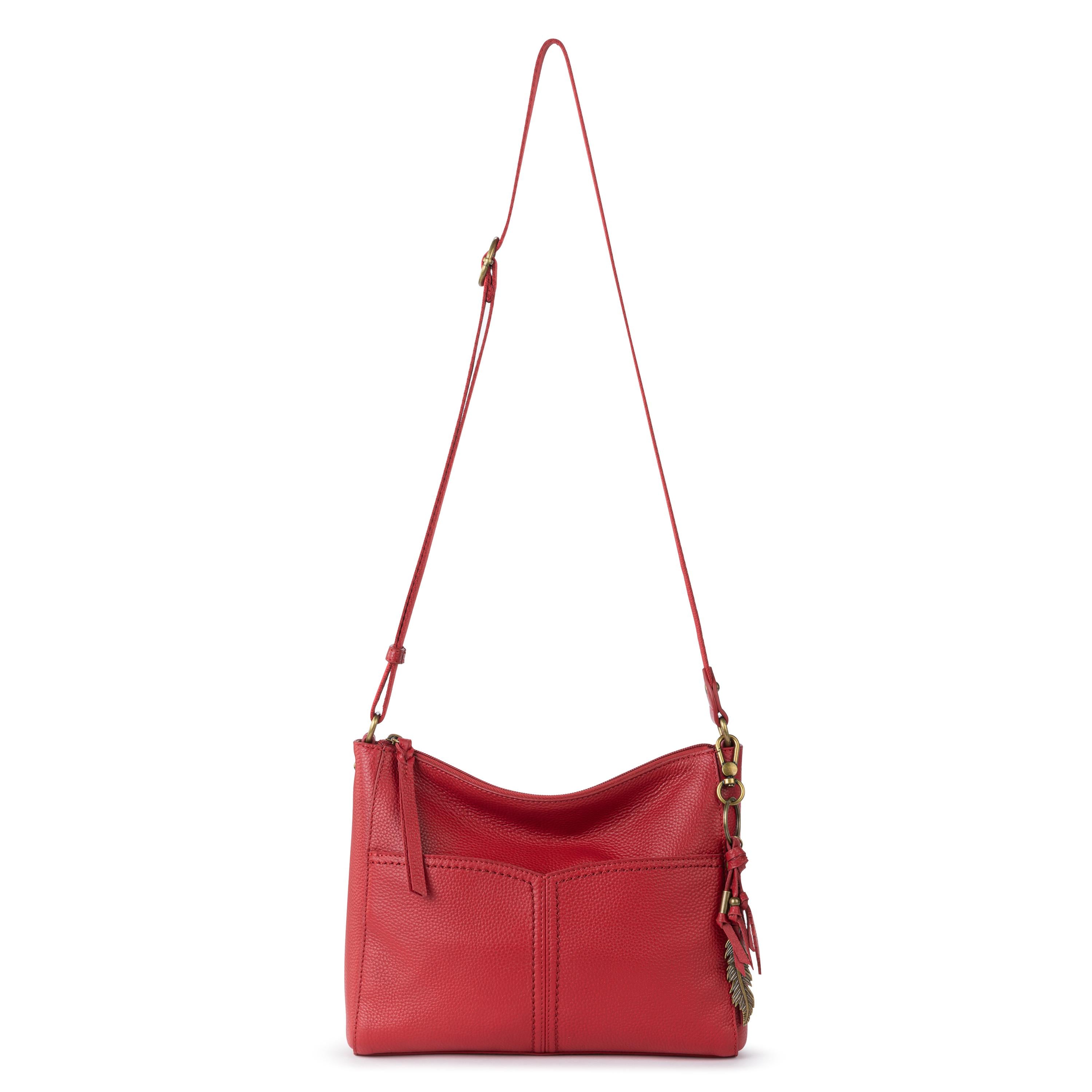 The Sak Alameda Crossbody - Leather - Scarlet