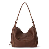 The Sak Los Feliz Hobo - Leather - Whiskey Gold Stud