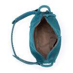 The Sak Los Feliz Hobo - Leather - Deep Teal Suede
