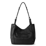 The Sak Los Feliz Medium Tote - Leather - Black Silver Stud