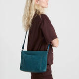 The Sak Melrose Crossbody - Leather - Deep Teal Suede