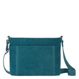 The Sak Melrose Crossbody - Leather - Deep Teal Suede