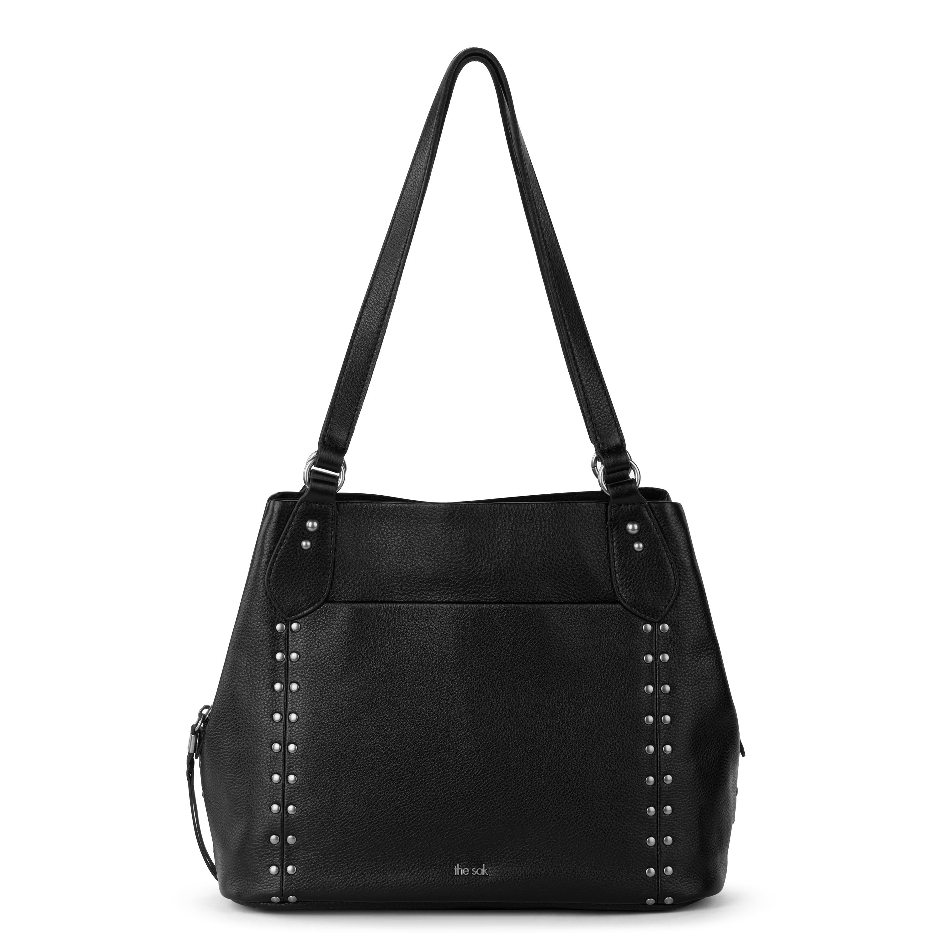 The Sak Melrose Satchel - Leather - Black Stud