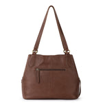 The Sak Melrose Satchel - Leather - Whiskey Gold Stud