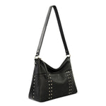 The Sak Melrose Shoulder Bag - Leather - Black Stud