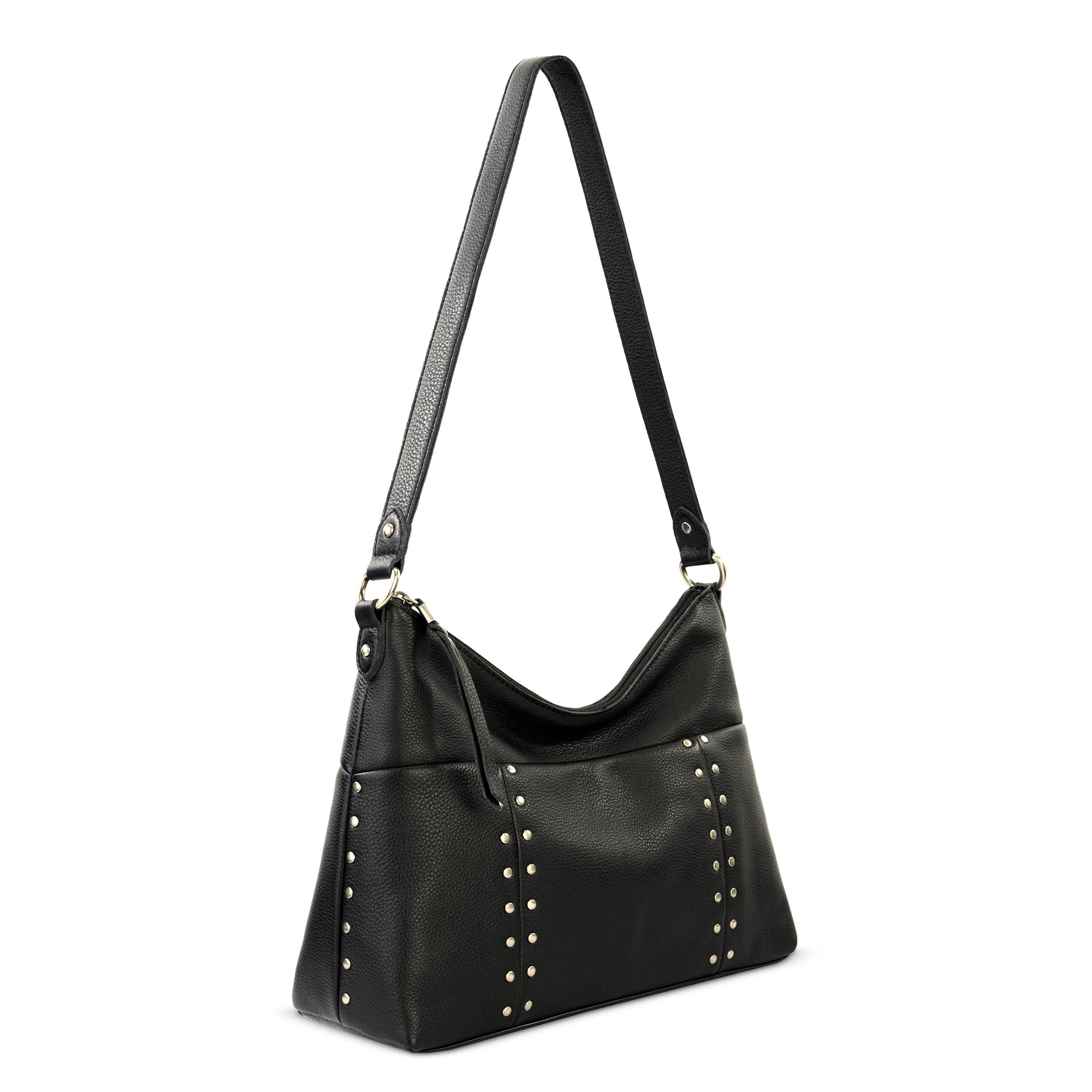 The Sak Melrose Shoulder Bag - Leather - Black Stud