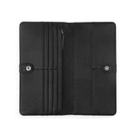 The Sak Mira Large Wallet - Leather - Black Silver Stud