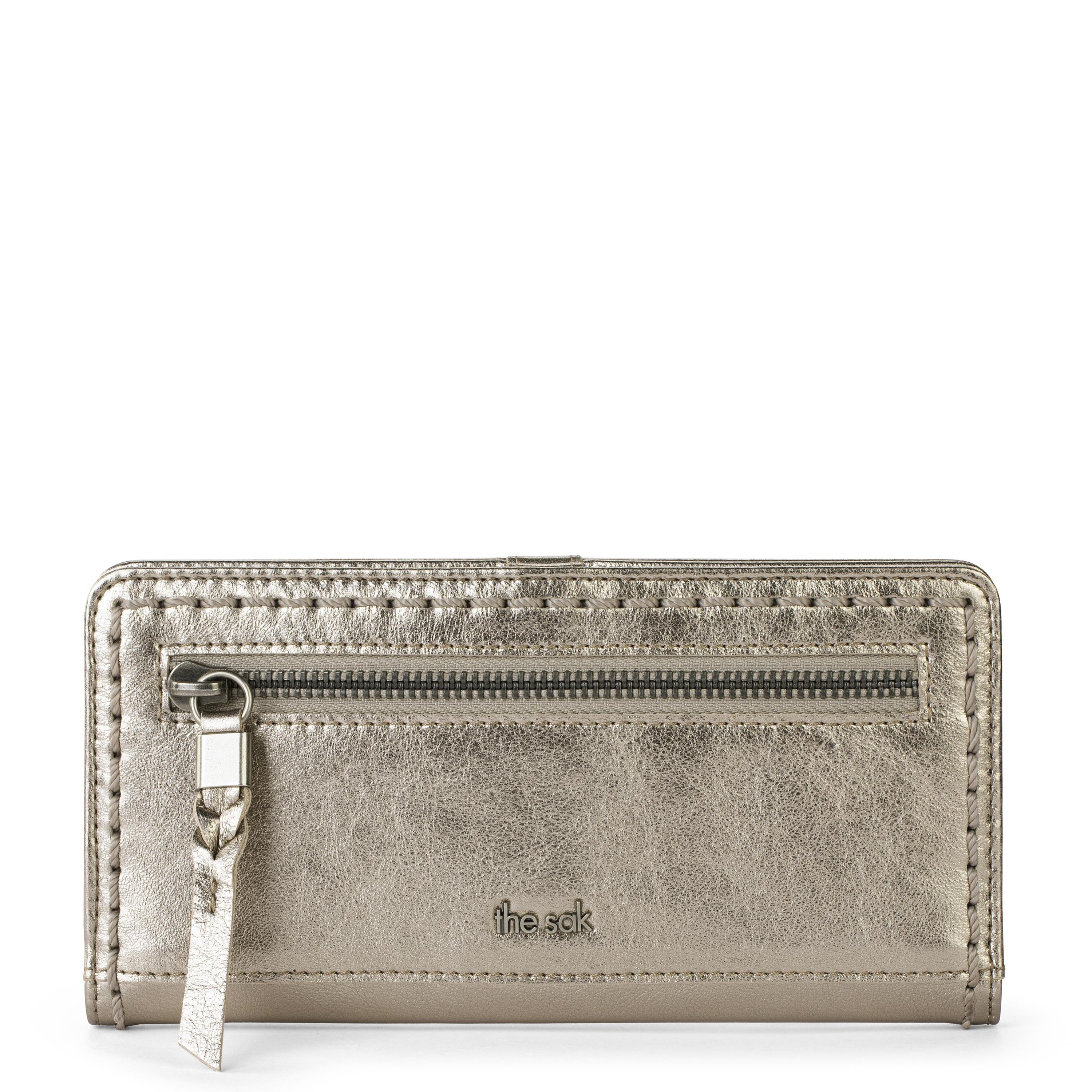 The Sak Mira Large Wallet - Leather - Pyrite