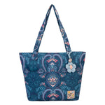 Sakroots Banyan Shoulder Tote - EcoTwill - Midnight Damask