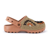 The Sak Bolo Clog - Hand Crochet - Acorn Patch