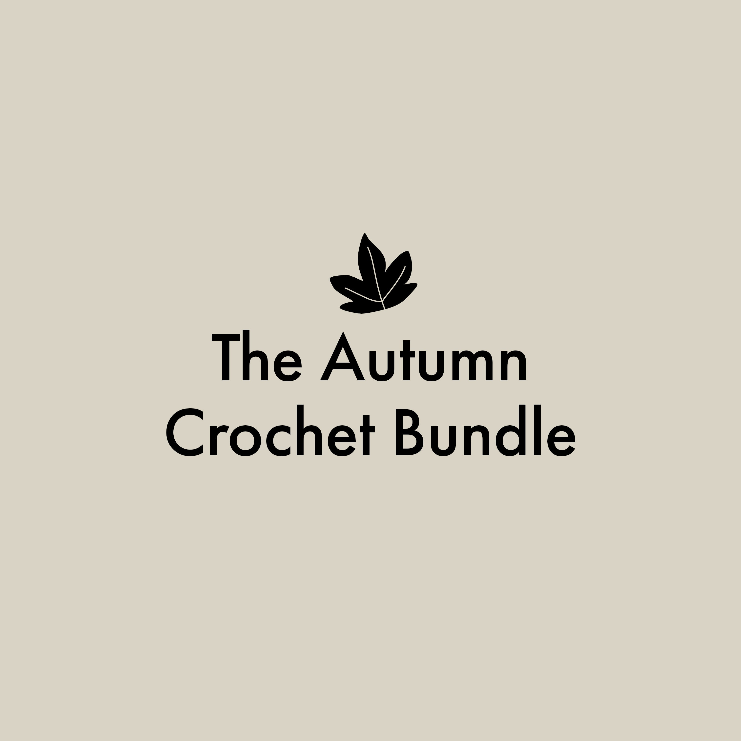 The Autumn Crochet Bundle