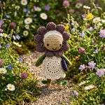 The Sak Sunbudz Sunflower Dangle - Hand Crochet - Estee