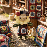 The Sak Sunbudz Sunflower Dangle - Hand Crochet - Maizee