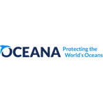 Oceana logo with tagline 'Protecting the World's Oceans' on a white background
