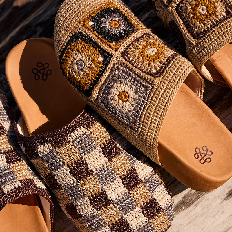 9 Piece Ornament Set in Granny Multi Crochet – The Sak