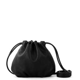 The Sak Lorelie Drawstring Crossbody - Leather - Black