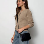 The Sak Vita Convertible Wristlet - Leather - Black