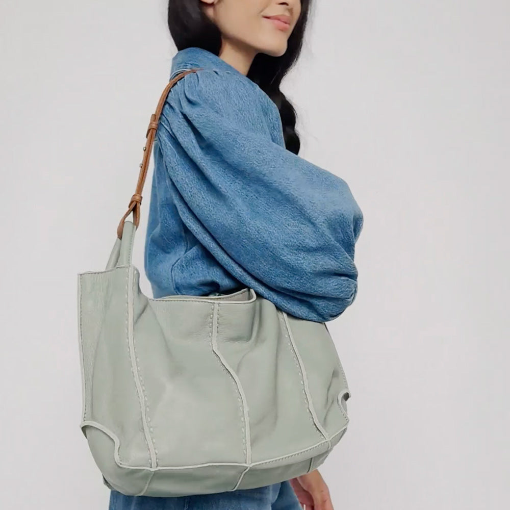 The Sak Los Feliz Medium Tote - Leather - Meadow