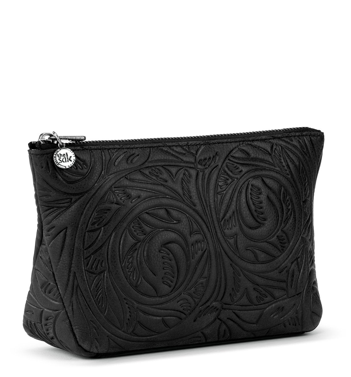 Essential Medium Pouch | Travel Pouch with Crochet Detailing – The Sak