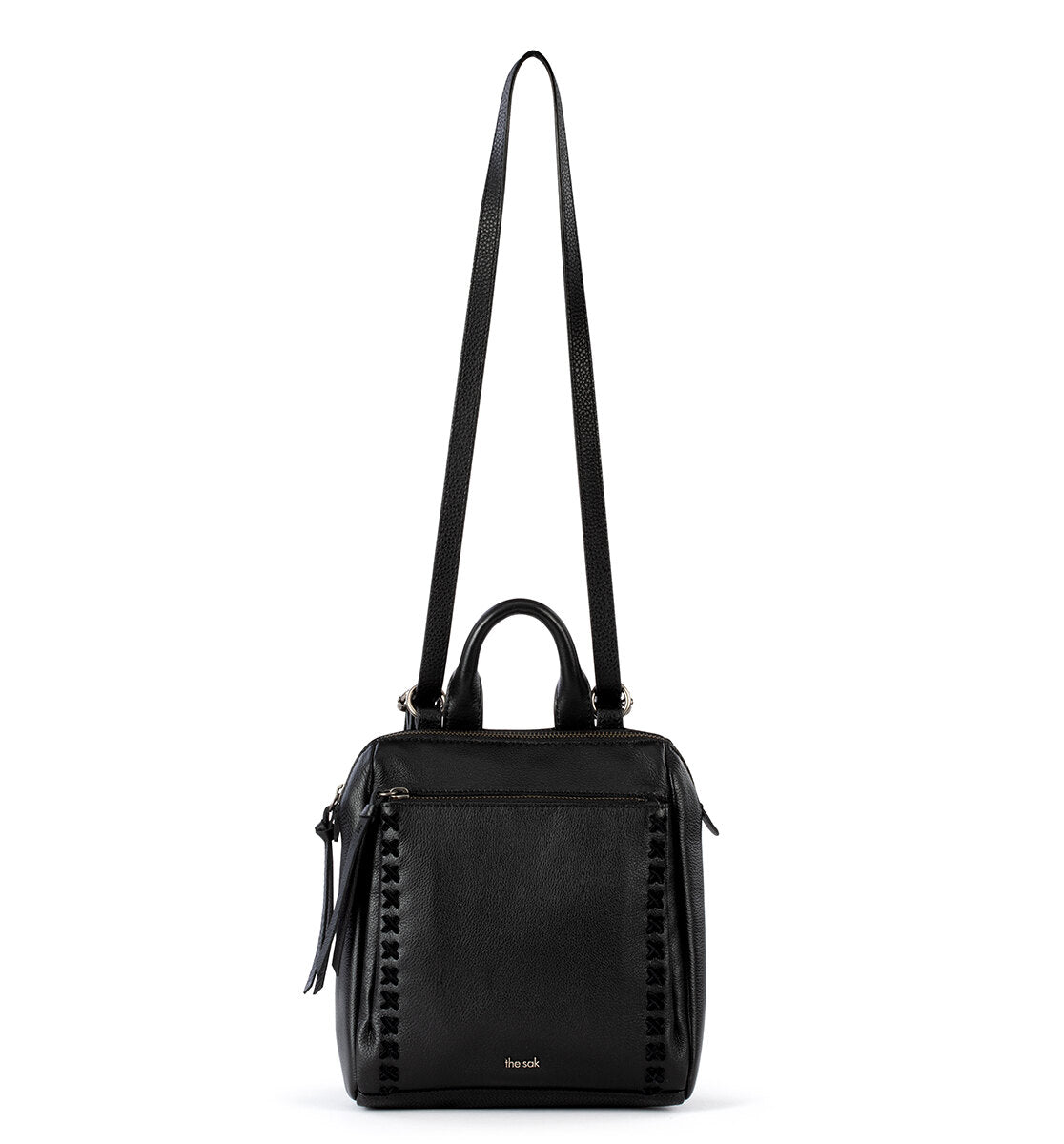 The Sak ladies handbag | Leather pocketbook, Ladies blue dress, Black  leather purse