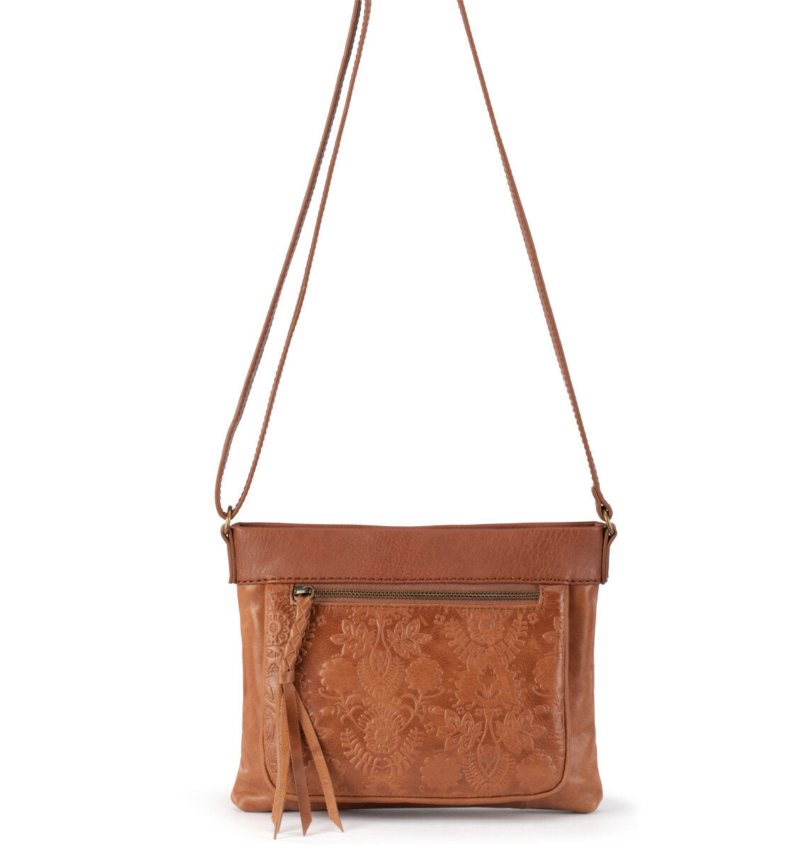 the sak crossbody purse brown tassel - Bags and purses