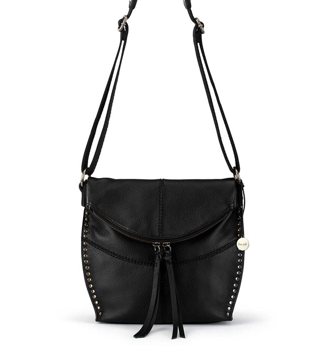 Buy the The Sak Black Leather Purse/Bag | GoodwillFinds