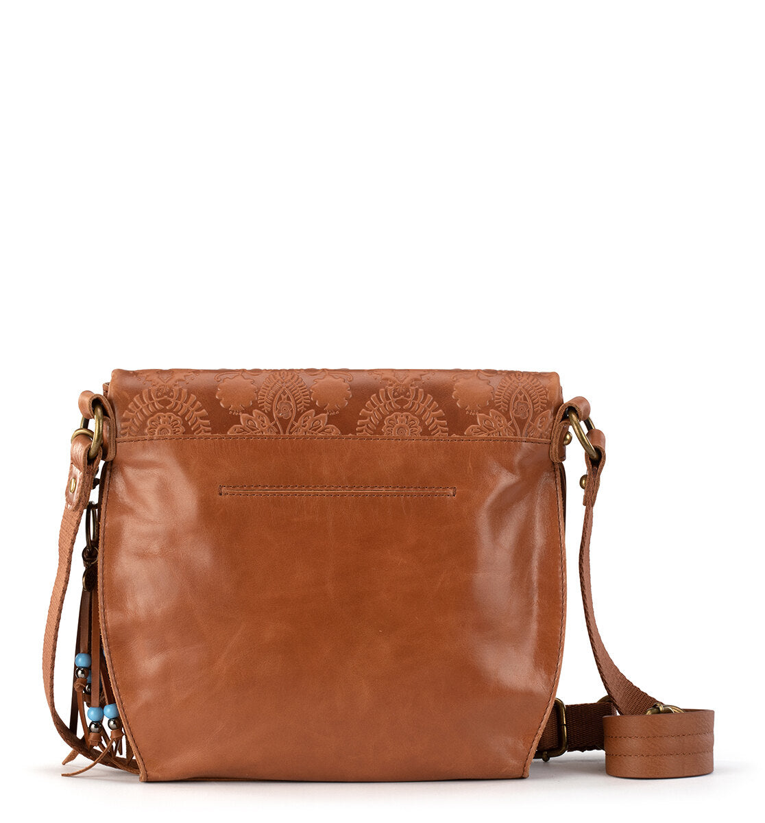 Leather crossbody bag The Sak Red in Leather - 28233223