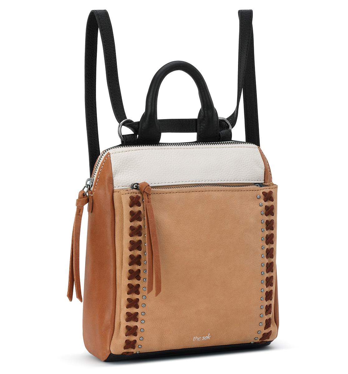 Loyola Mini Backpack | Convertible Mini Leather Backpack – The Sak